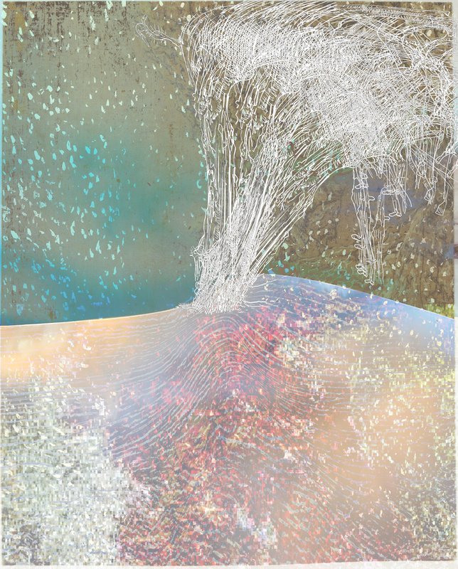 Alex Fischer, Gogh Geyser, 2020-12-01, 30¾×24¾″ / 781×629㎜, print